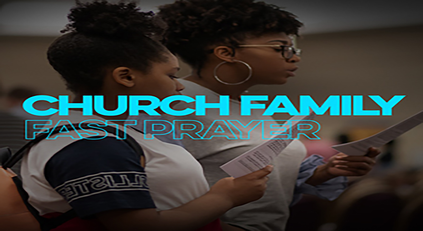 A Church Family Fast Opening Prayer